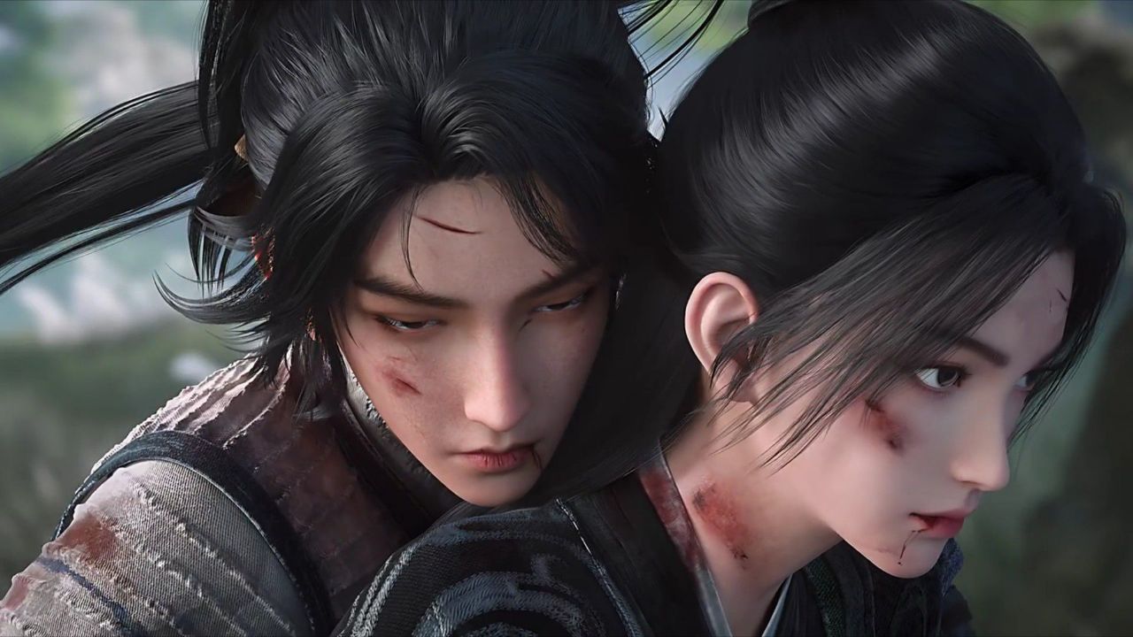 When I See Mountains, I Think of Her Brows” — A Moment from Sword of Coming